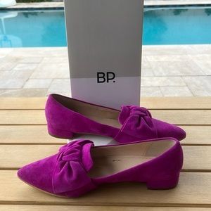 BP. Kari Fuchsia Suede loafer